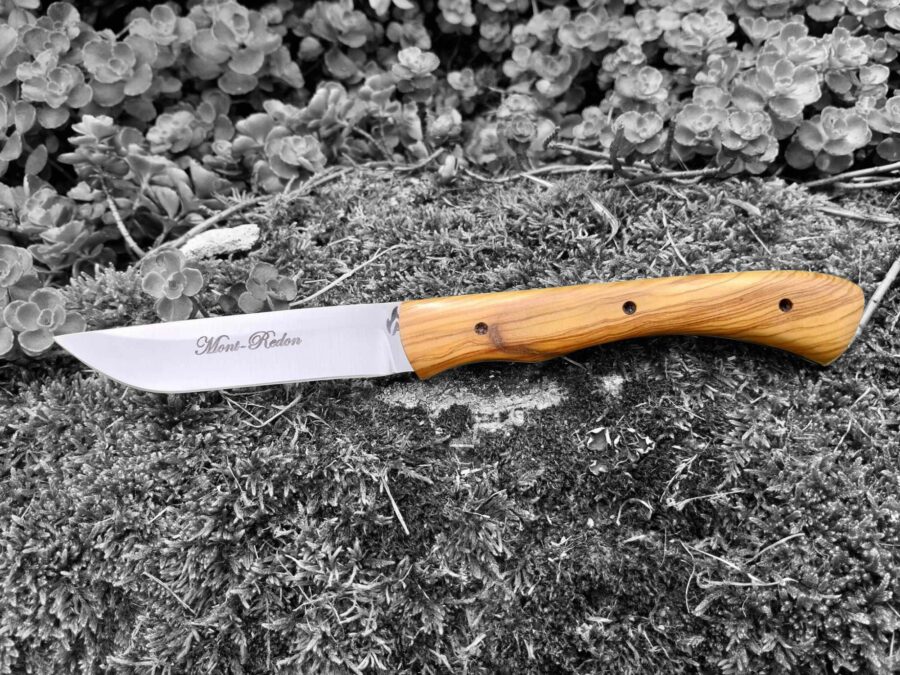 Couteau artisanal en bois d’olivier