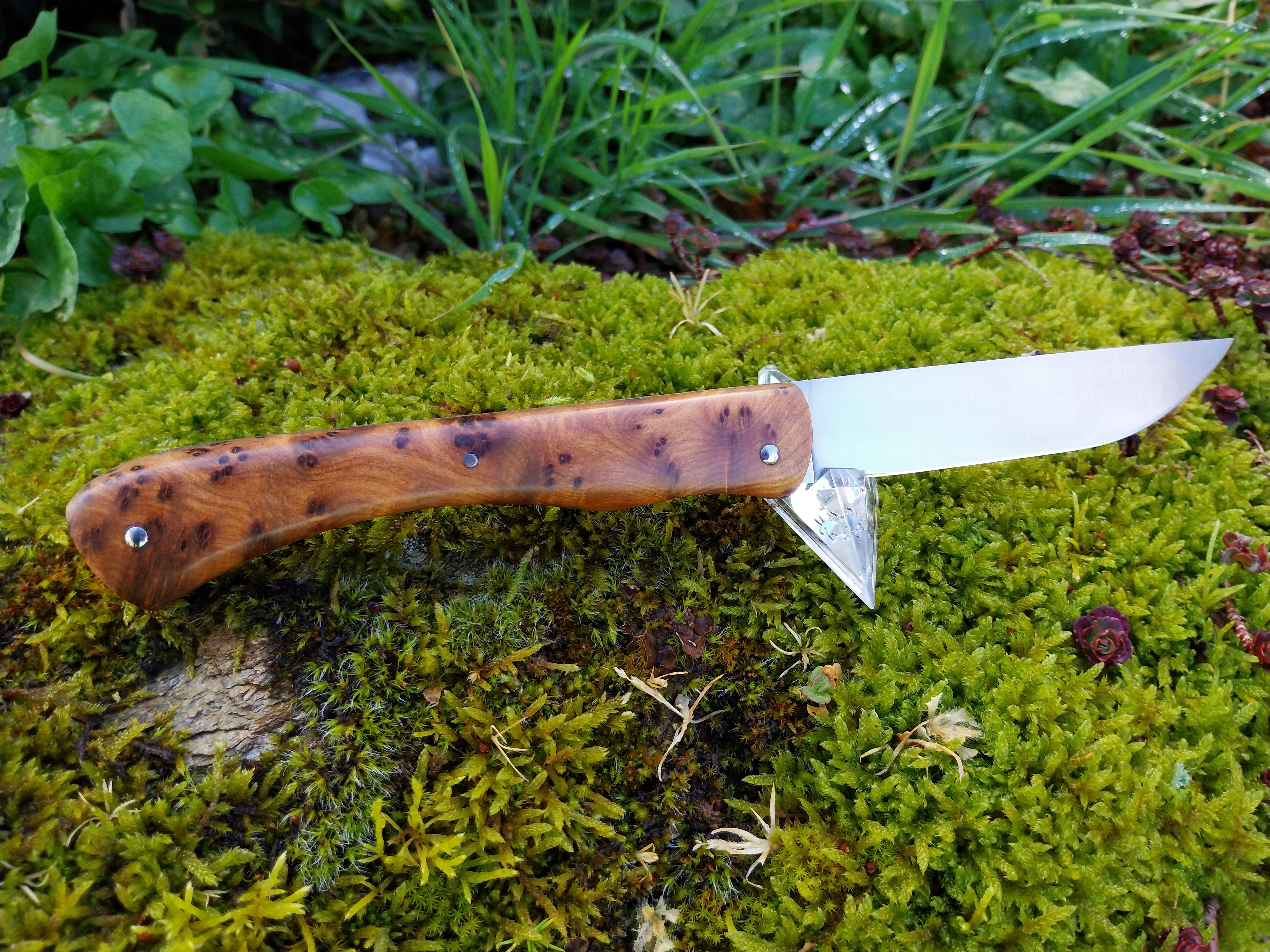 Couteau pliant en Tuya – Image 3