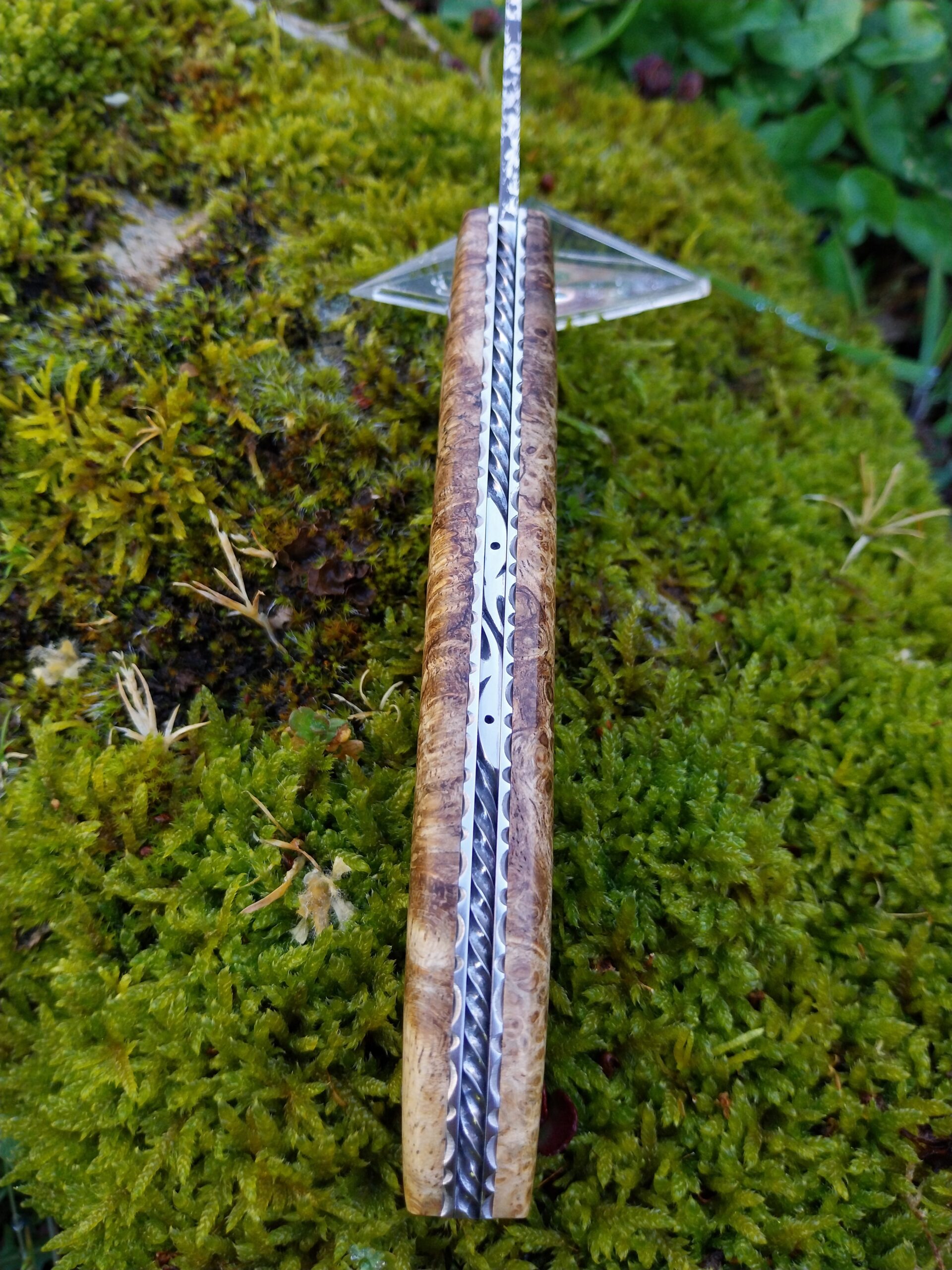 Couteau pliant loupe d'Amboine – Image 3