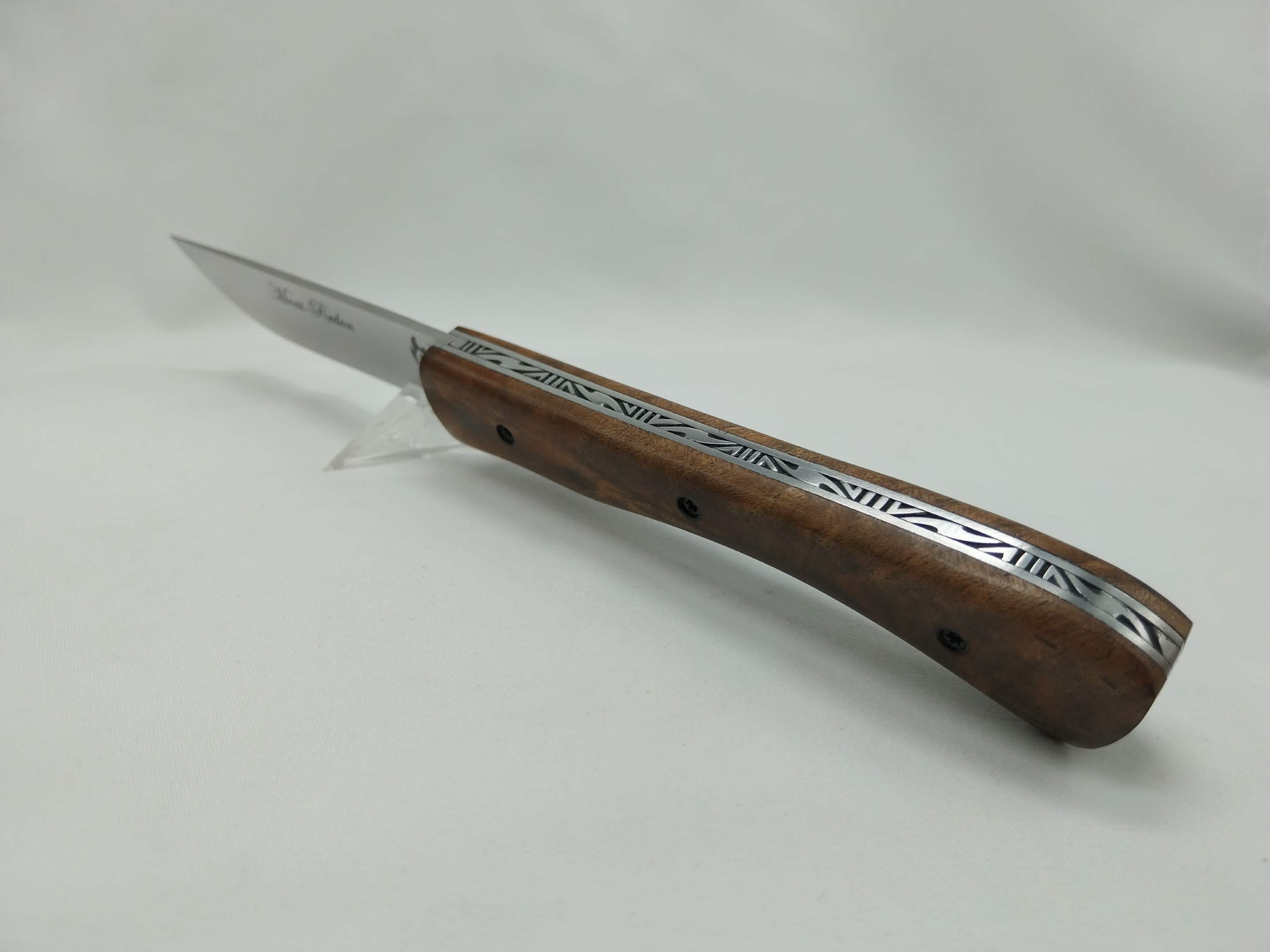 Couteau pliant en noyer – Image 3