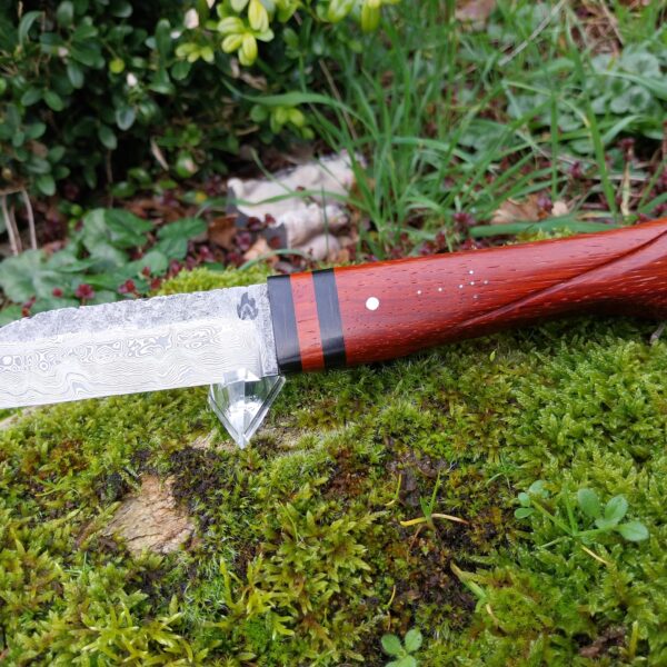 Couteau utilitaire damas